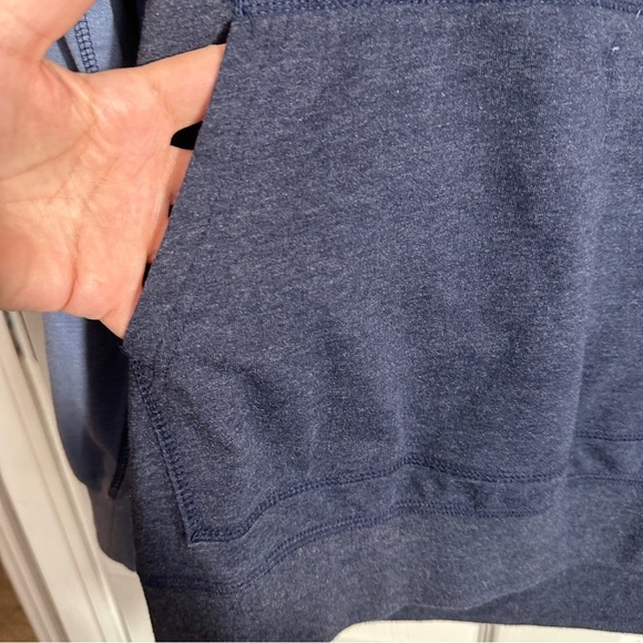 HUF hoodie, dark gray/blue and light gray/blue, size M, pullover, layer, casual - Picture 3 of 7